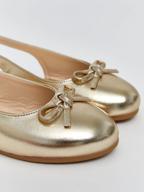 Lcw Steps Sarı Lcw Steps Fiyonk Detaylı Kız Çocuk Babet