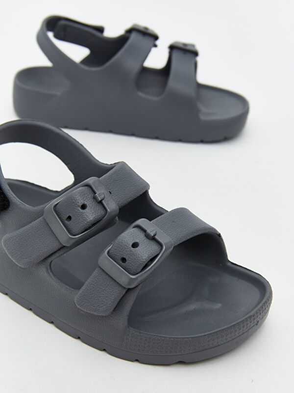 Lcw Steps Antrasit Lcw Steps Cirt Cırtlı Kız Bebek Sandalet