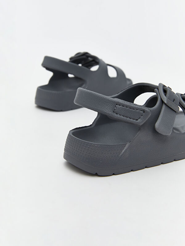 Lcw Steps Antrasit Lcw Steps Cirt Cırtlı Kız Bebek Sandalet