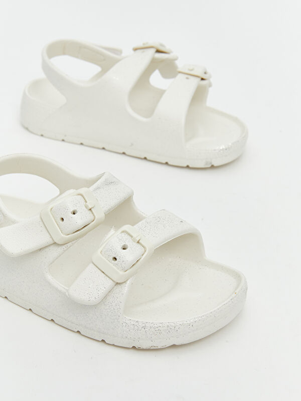 Lcw Steps Beyaz Lcw Steps Cirt Cırtlı Kız Çocuk Sandalet