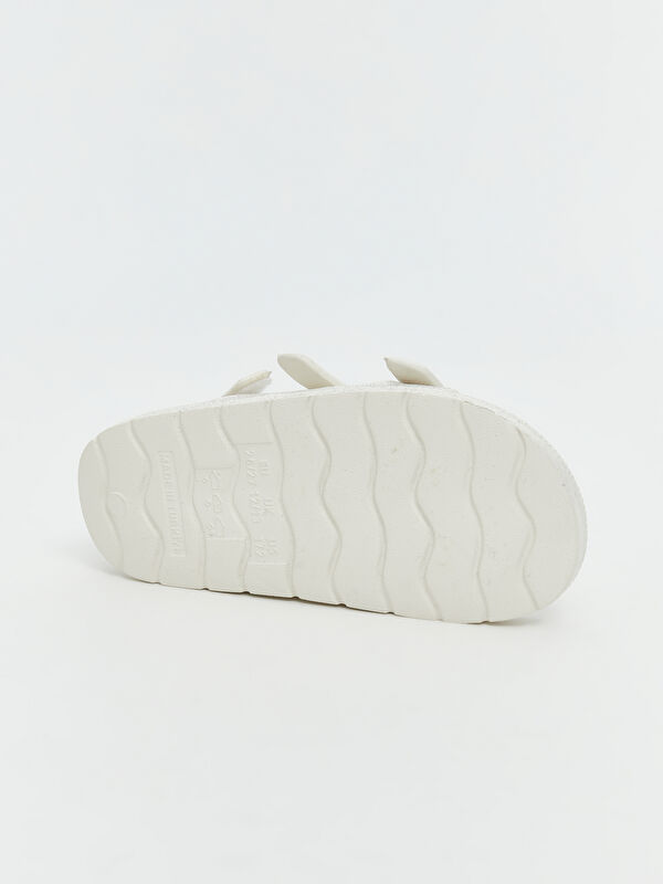 Lcw Steps Beyaz Lcw Steps Cirt Cırtlı Kız Çocuk Sandalet