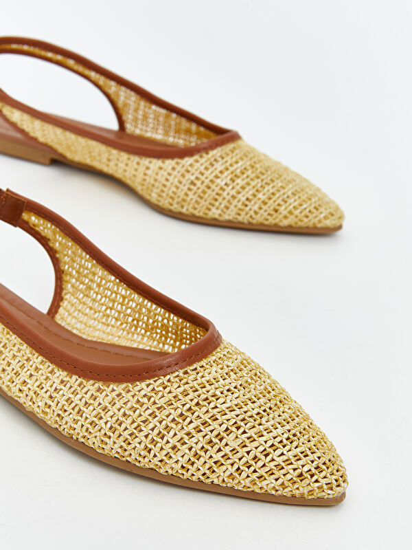 Lcw Steps Bej Lcw Steps Sivri Burun Kadın Babet