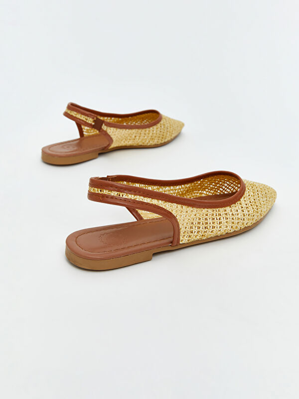 Lcw Steps Bej Lcw Steps Sivri Burun Kadın Babet