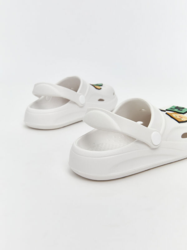 Minecraft Baskılı Erkek Çocuk Plaj Sandaleti - Görsel 6