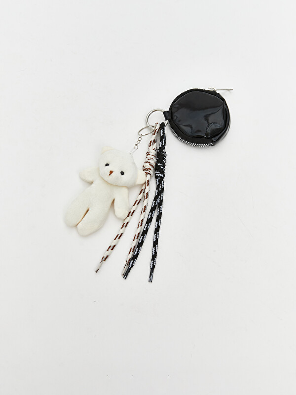 LCW ACCESSORIES Peluş Ayıcık Detaylı Cüzdan Anahtarlık
