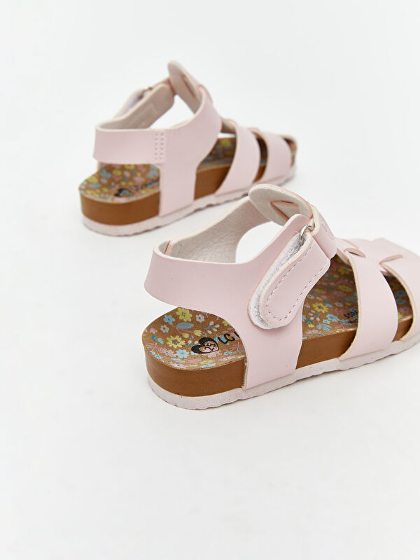 Cırt Cırtlı Kız Çocuk Sandalet - Görsel 6