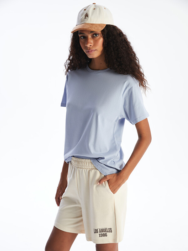 LCWAIKIKI Basic T-shirt à col rond pour Femmes