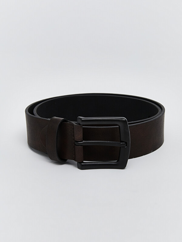 LCW ACCESSORIES Deri Görünümlü Erkek Kemer