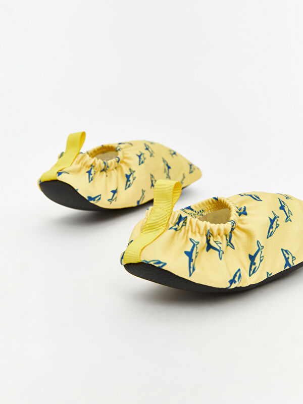 Baskılı Erkek Bebek Deniz Ayakkabısı - Görsel 6