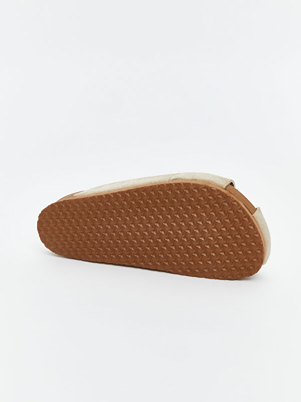 Lcw Steps Siyah Lcw Steps Süet Görünümlü Erkek Çocuk Terlik