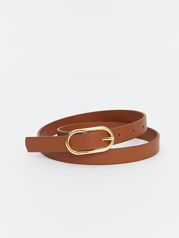 LCW ACCESSORIES Deri Görünümlü Kadın Kemer