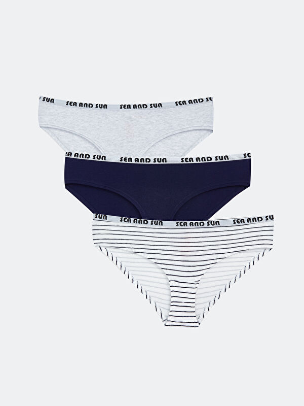 LCW Young Baskılı Hipster Külot 3'lü Paket
