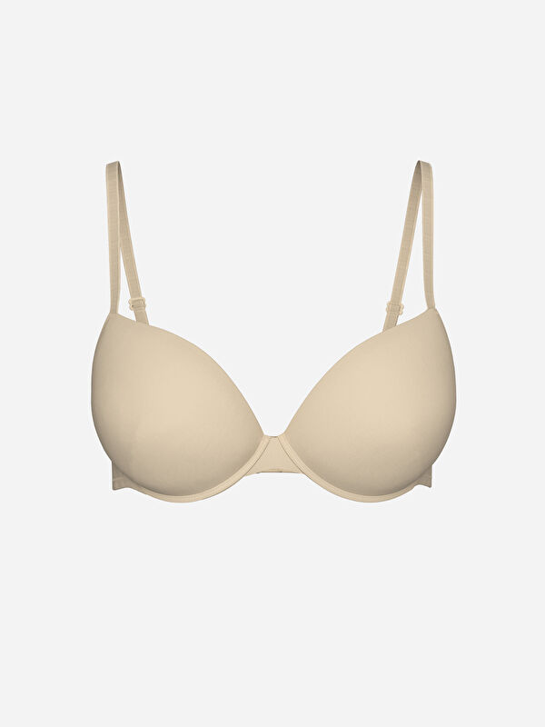 LCW DREAM Wired Lightly Padded Plain T-Shirt Bra