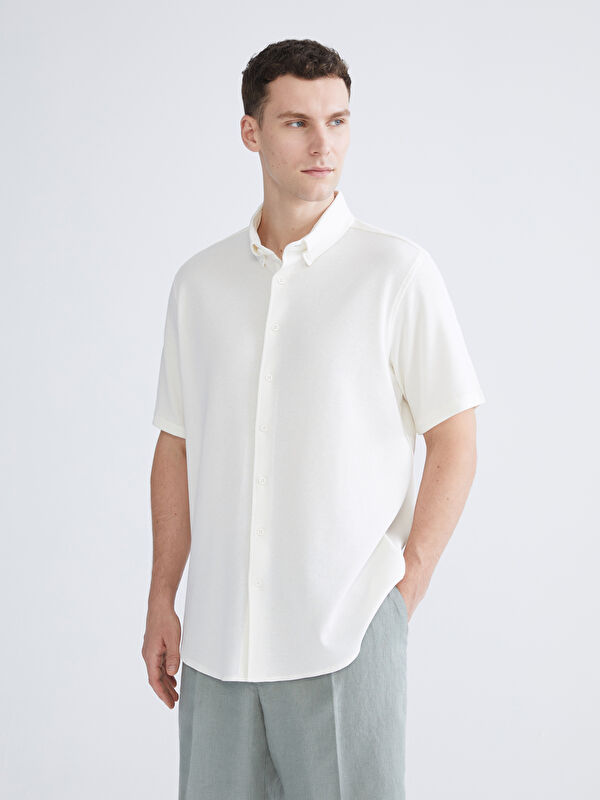 SOUTHBLUE Regular Fit Kısa Kollu Erkek Gömlek
