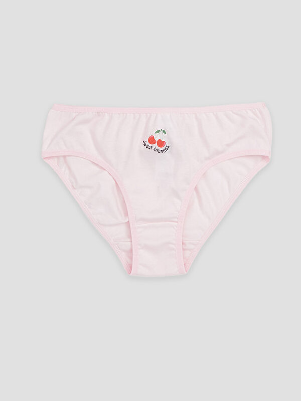 LCW Kids Baskılı Kız Çocuk Külot