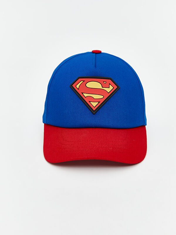 LCW ACCESSORIES Superman Baskılı Erkek Çocuk Kep Şapka