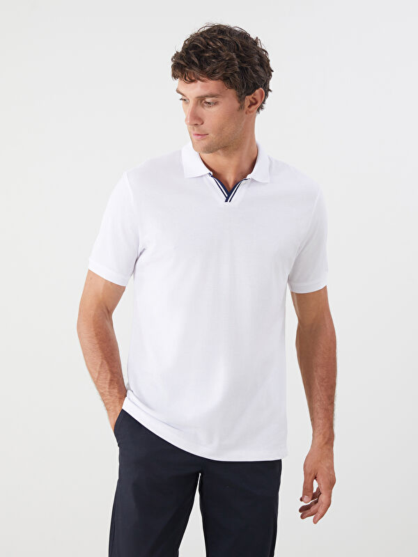 LCWAIKIKI Classic Polo Yaka Pike Erkek Tişört