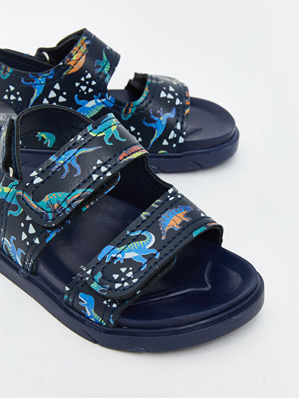 Lcw Steps Lacivert Lcw Steps Cirt Cırtlı Erkek Bebek Sandalet