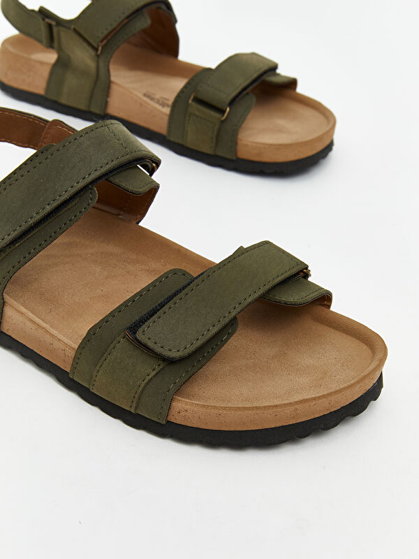 Lcw Steps Siyah Lcw Steps Çift Bantlı Erkek Terlik