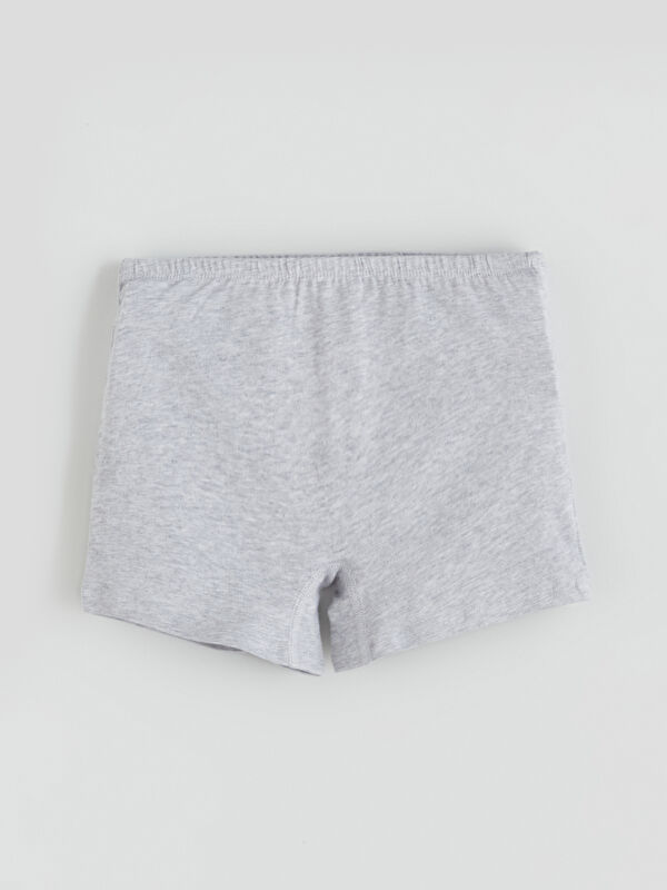 LCW Kids Beli Lastikli Basic Kız Çocuk Boxer
