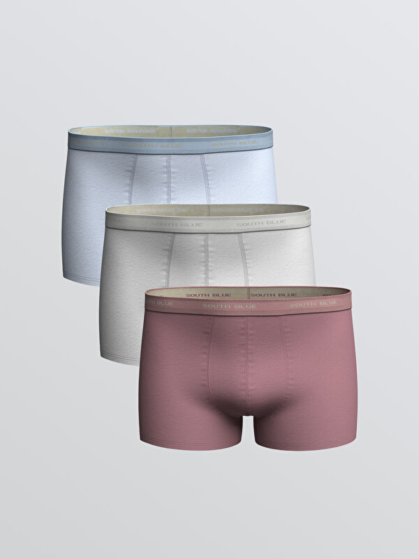 LC WAIKIKI Standart Kalıp Pamuklu Esnek Erkek Boxer 3'lü