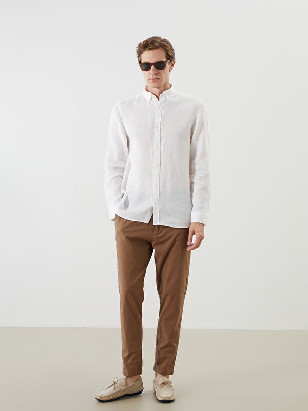 LCWAIKIKI Classic Dar Kalıp Erkek Chino Pantolon
