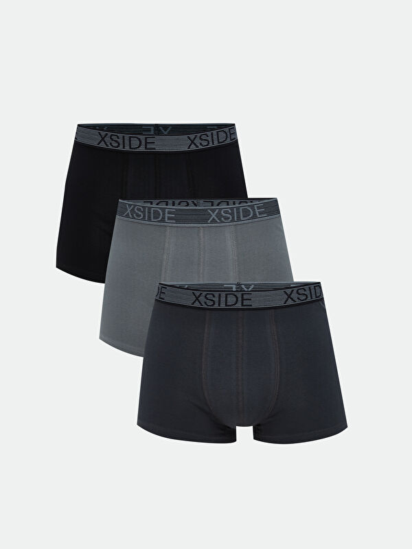 LC WAIKIKI Standart Kalıp Pamuklu Esnek Erkek Boxer 3'lü