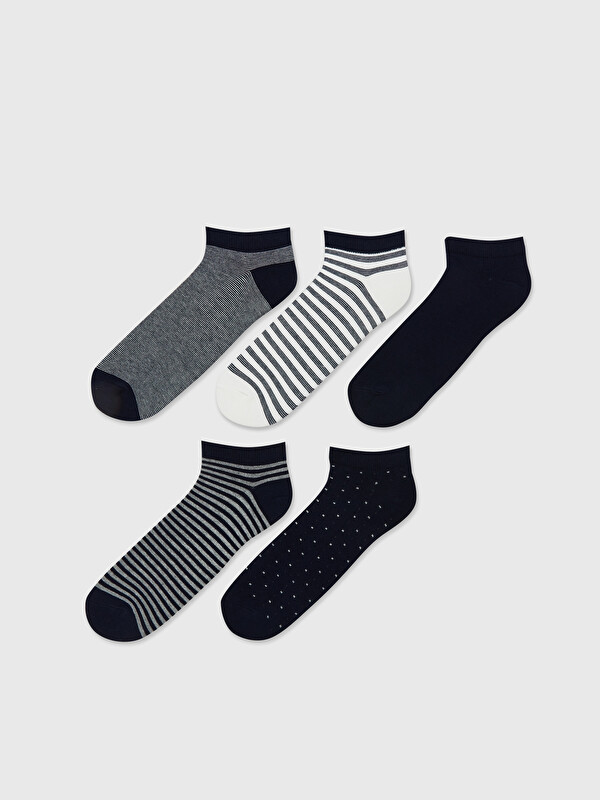 LCW ACCESSORIES Prugaste Muške Trener Čarape Pakovanje od 5 Komada