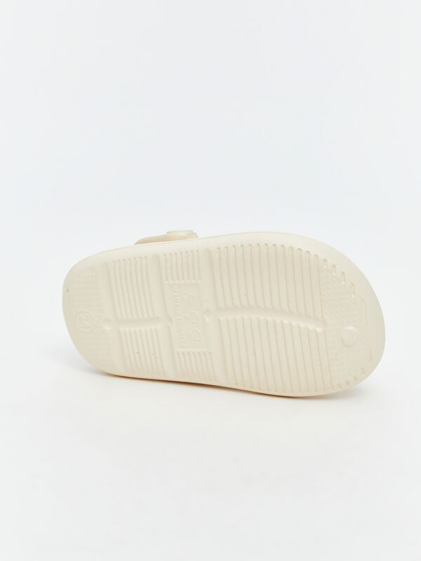 Lcw Steps Bej Lcw Steps Baskili Kız Çocuk Plaj Sandaleti