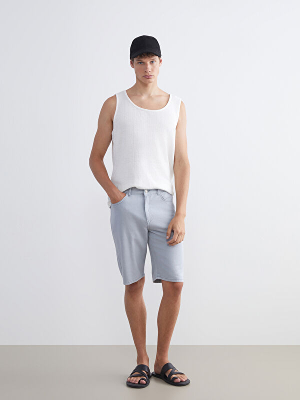 LCW Jeans Standart Kalıp Erkek Jean Şort