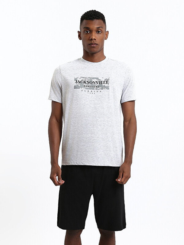 LC WAIKIKI Regular Fit Men's Short Pyjama Set
