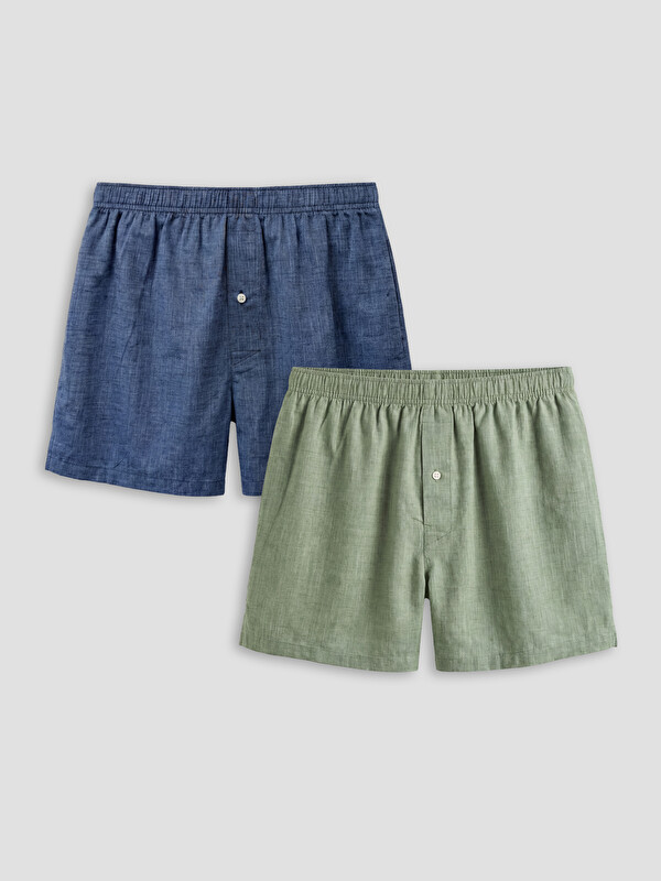 LC WAIKIKI Relaxed Fit Cotton Men's Boxer 2 Pack