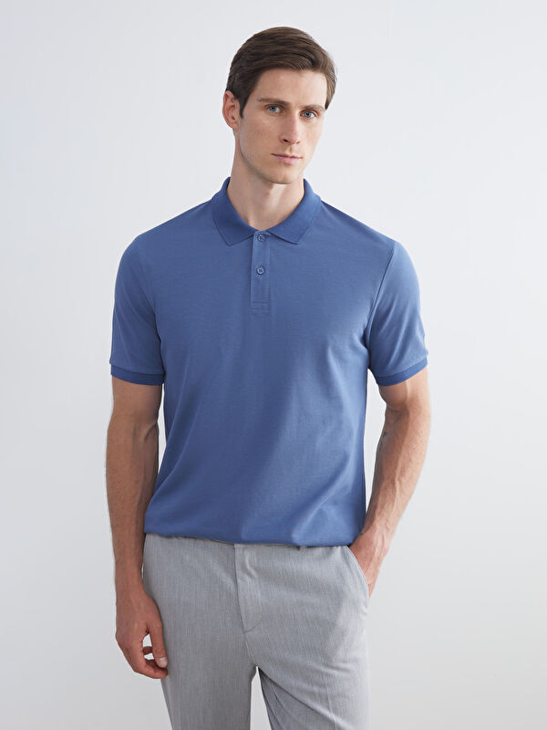 LCWAIKIKI Classic Polo-Kragen Piqué Herren T-Shirt