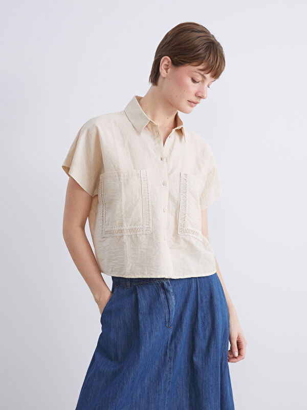 LCWAIKIKI Classic Loose Fit Kadın Gömlek