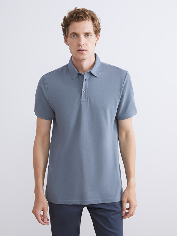 LCWAIKIKI Classic Polo Yaka Pike Erkek Tişört