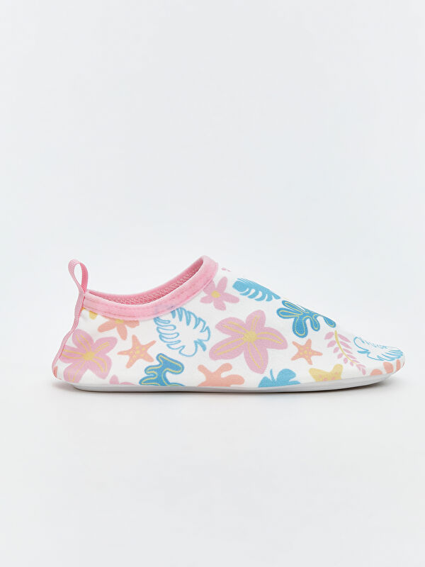 Baskılı Kız Bebek Deniz Ayakkabısı - Görsel 3