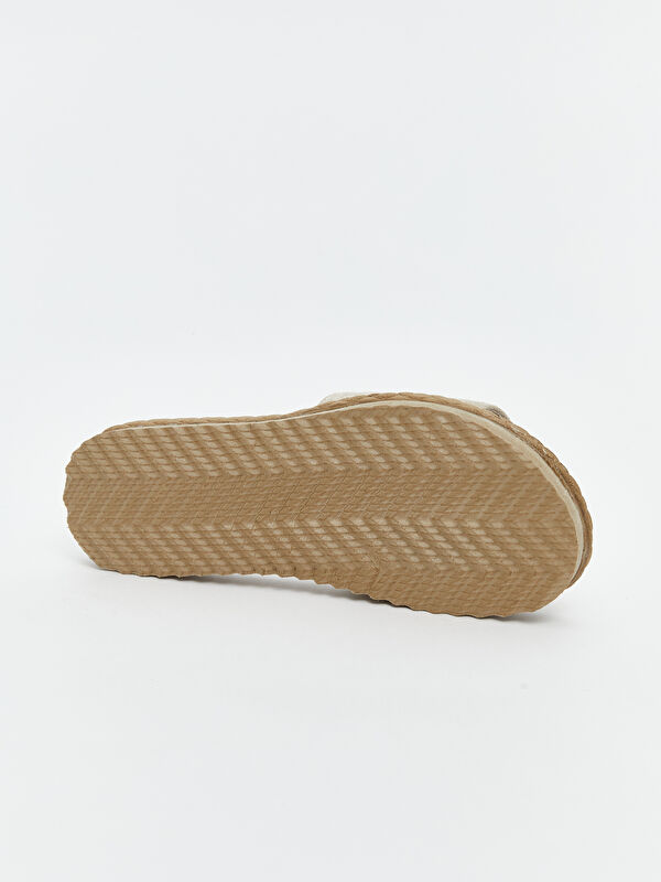 Hasır Tabanlı Kadın Terlik - Görsel 5