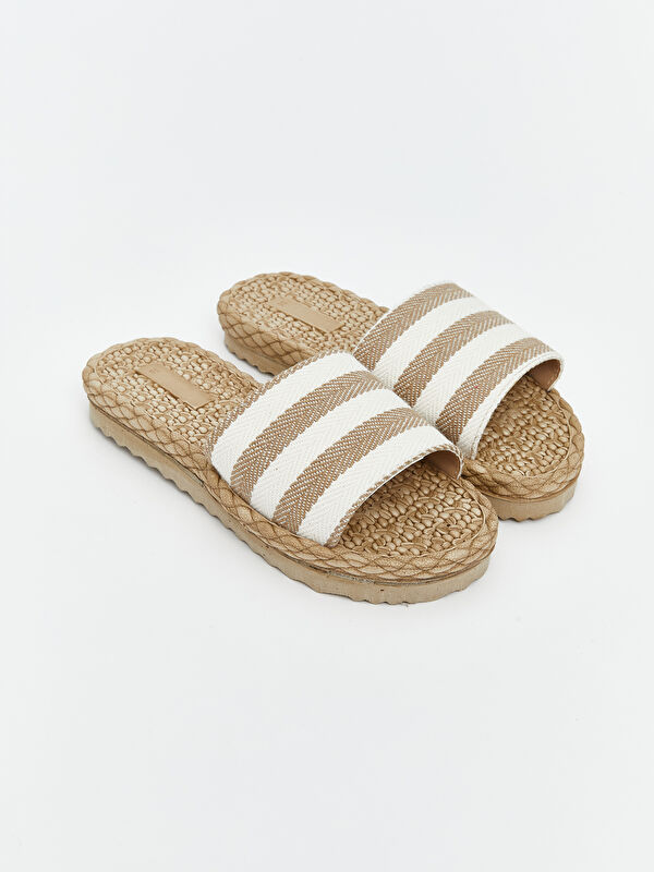 Hasır Tabanlı Kadın Terlik - Görsel 2