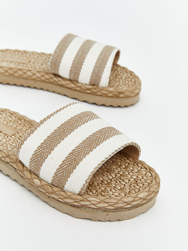 Hasır Tabanlı Kadın Terlik - Görsel 4