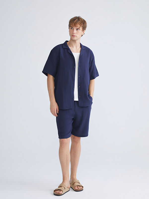 XSIDE Relaxed Fit Muslin Men's Shorts