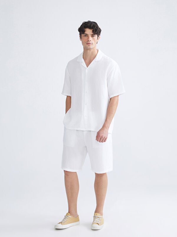 XSIDE Relaxed Fit Muslin Men's Shorts