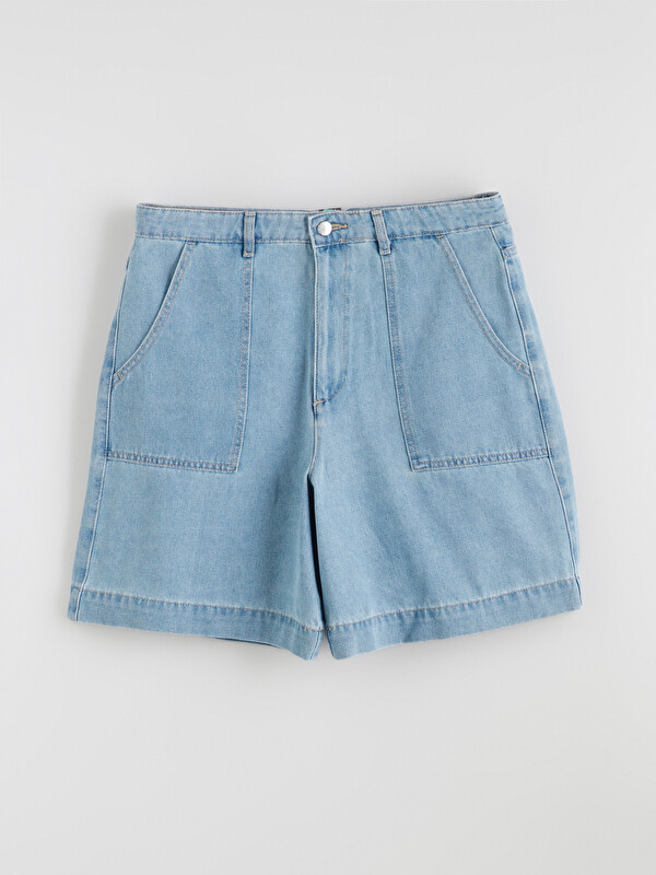 LCW Jeans شورت دينيم بقصة عادية للسيدات
