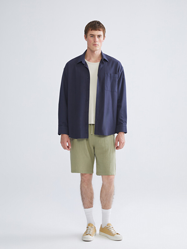XSIDE Relaxed Fit Men's Muslin Shorts
