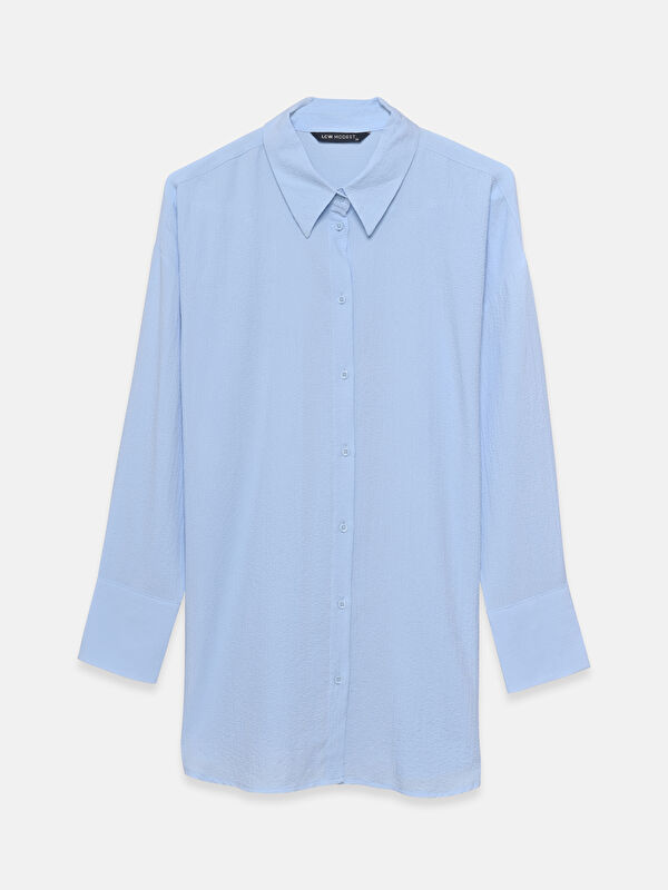 LCW Modest Plain Long Sleeve Women's Shirt