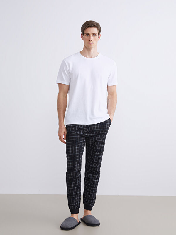 LC WAIKIKI Standart Kalıp Ekose Erkek Pijama Alt