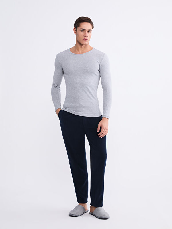 LC WAIKIKI Standart Kalıp Polar Erkek Pijama Altı