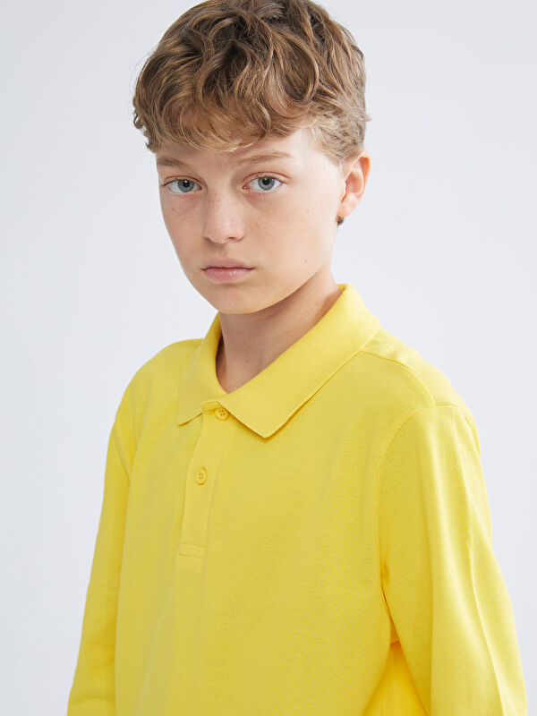 LCW Kids Polo Yaka Erkek Çocuk Tişört