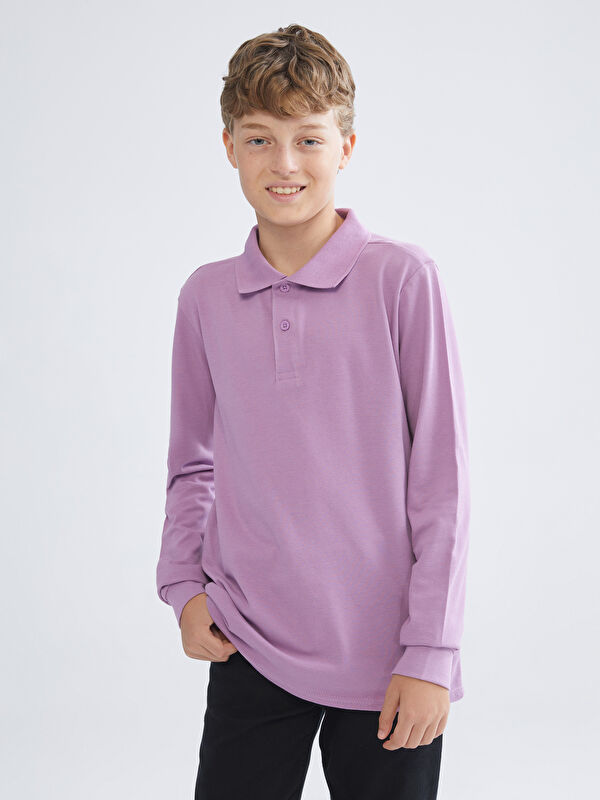 LCW Kids Polo Yaka Erkek Çocuk Tişört
