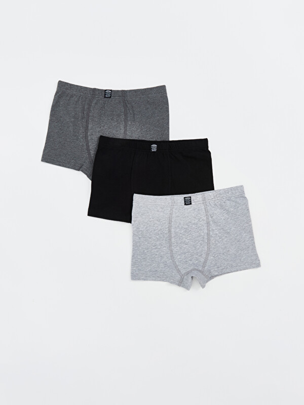 LCW Kids Basic Erkek Çocuk Boxer 3'lü