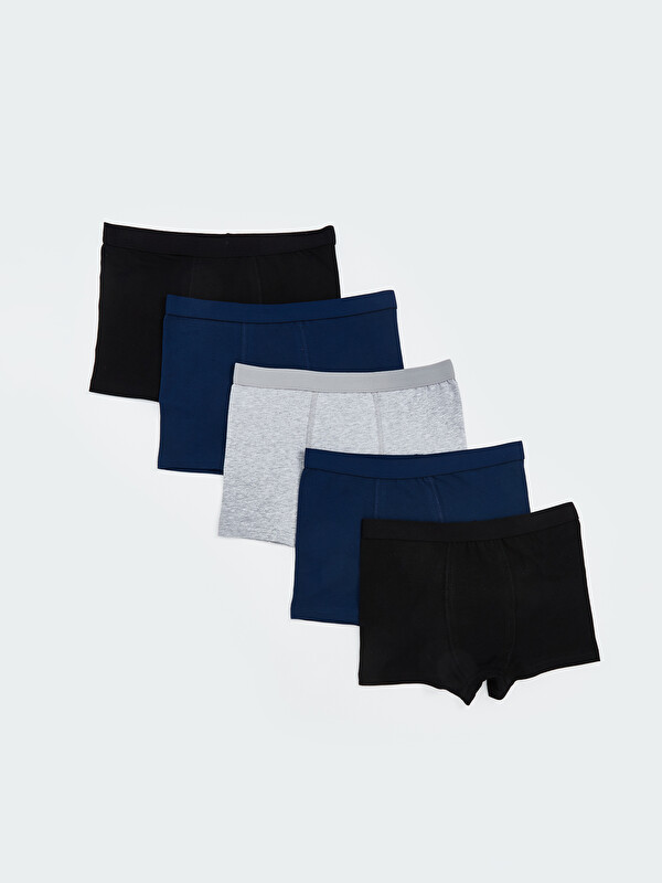 LCW Kids Basic Erkek Çocuk Boxer 5'li